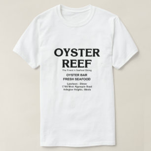 Camiseta Ostra Reef, Jantar De Marisco, Arlington Heights, 