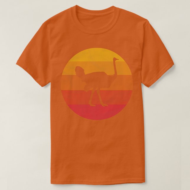 Camiseta Ostrich (Frente do Design)