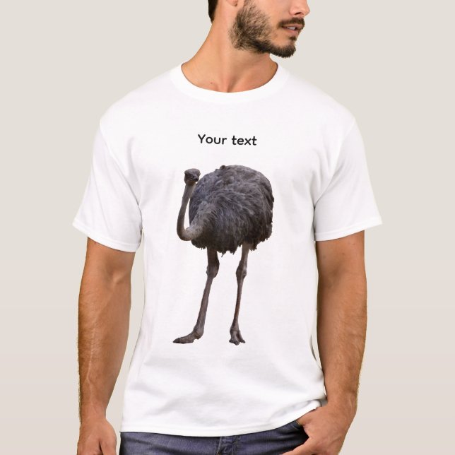 Camiseta Ostrich bird (Frente)