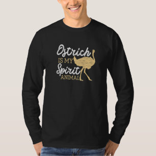 Camiseta Ostrich É O Meu Amigo De Zootecnia Animal Farmer G