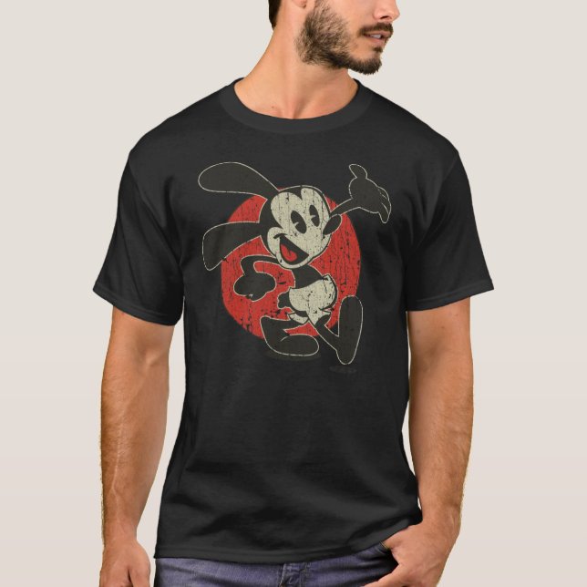 Camiseta Oswald O Coelho Sortudo Continua Caminhando 192713 (Frente)