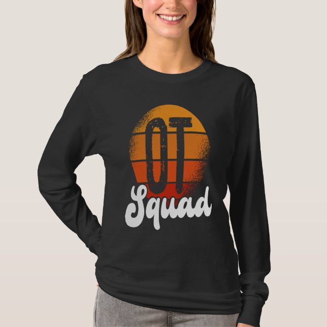 Camiseta OT Squad Healthcare Occupational Therapy Assistant (Frente)