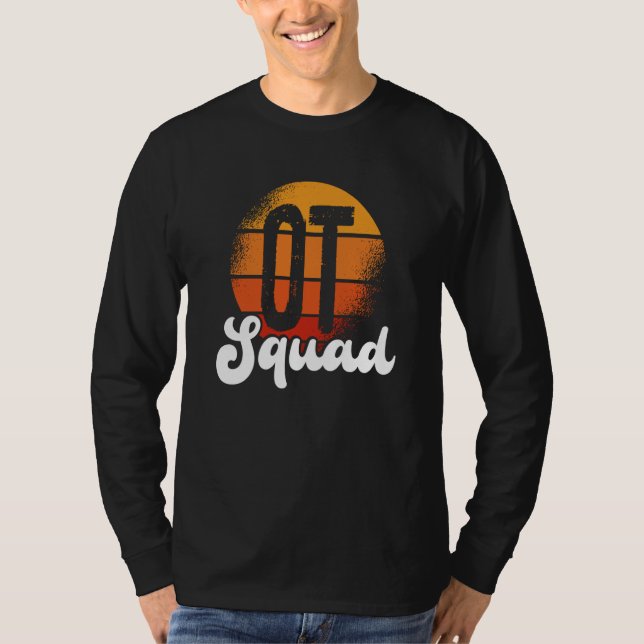 Camiseta OT Squad Healthcare Occupational Therapy Assistant (Frente)
