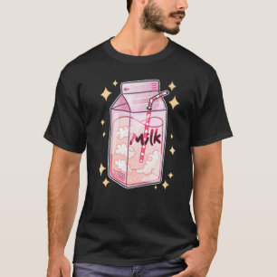 Camiseta Otaku Aestético Retro 90s Egirl Eboy Milk Shake Ca