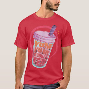 Camiseta Otaku Boba Bubble Tea Lover Yum Bubble Tea