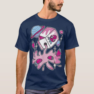 Camiseta Otaku Cute Japan Graphic milk Shake Carton T-Shirt