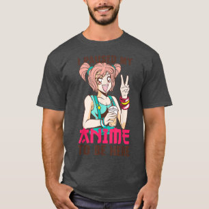 Camiseta Otaku Kawaii Waifu Bubble Tea Amante Meninas Costu