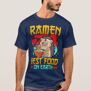 Camiseta Otaku Ramen Melhor Comida Na Terra Anime Cute Engr