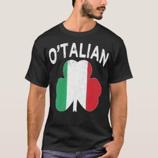 Camiseta O'Talian Italiano Funny Dia de São Patrício Italia