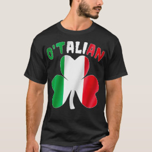 Camiseta Otalian Italiano Funny Dia de São Patrício Italia