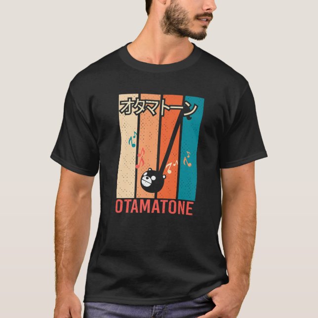 Camiseta Otamatone オ タ マ Sintesizador Otamatan da Equipe ト  (Frente)