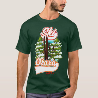 Camiseta Otaru Japão ski vintage