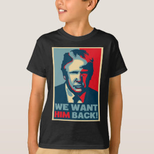 Camiseta Ótima Edição - Queremos Ele Ck - Donald Trump