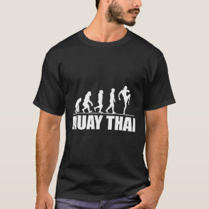 Camiseta Ótima Evolução do Muay Thai Presente Kickboxing Ar