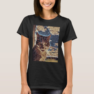 Camiseta Ótima pintura apenas para gato