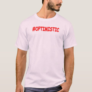 Camiseta "#OTIMISTA" Design. Compre agora