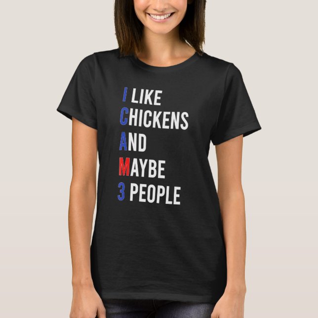 Camiseta Ótimo Amor de Frango Eu Gosto de Frango Sarcasmo (Frente)