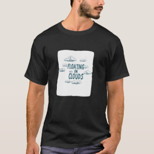 Camiseta Ótimo Conjunto Flutuante nas Nuvens para Homem e M