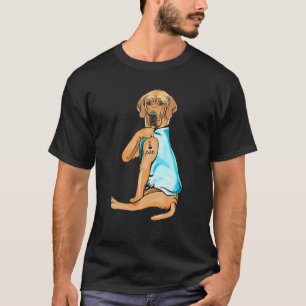 Camiseta Ótimo Dane Tattoos Eu Adoro Pai Dog Dover Dift