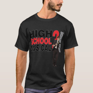 Camiseta Ótimo Modelo Musical do Ensino Médio Troy Bolton h