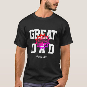 Camiseta Ótimo Pai Dia dos Pais Citação Retro Gamer