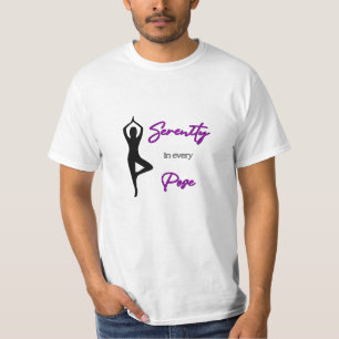 Camiseta ÓTIMO! Serenidade em cada dose - Yoga T-Shirt