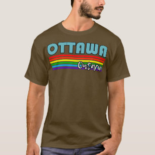 Camiseta Ottawa Ontario Pride Ottawa Gift LGBT Supo LGBT