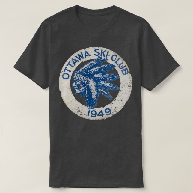 Camiseta Ottawa Ski Club (Frente do Design)