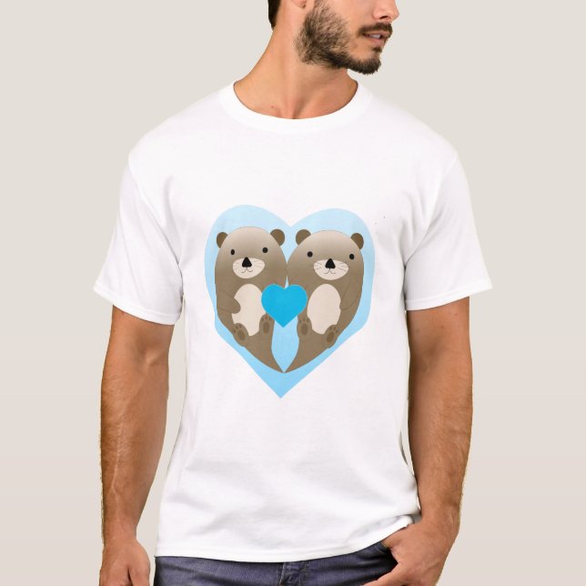 Camiseta Otter Love (Frente)