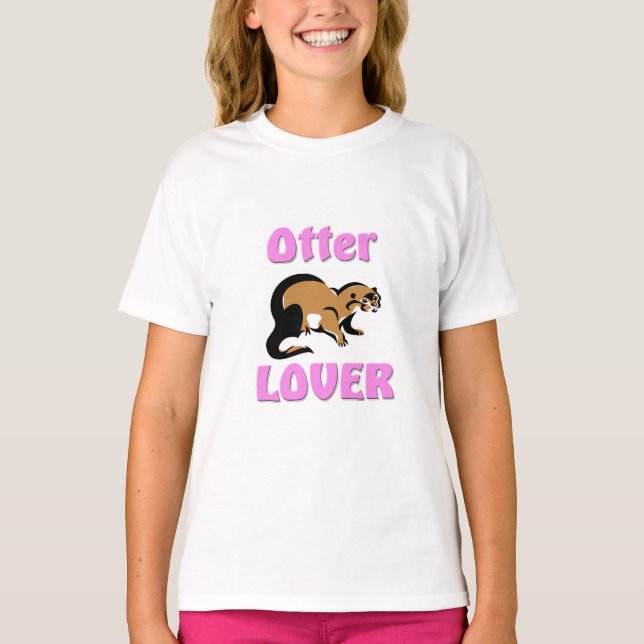 Camiseta Otter Lover (Frente)