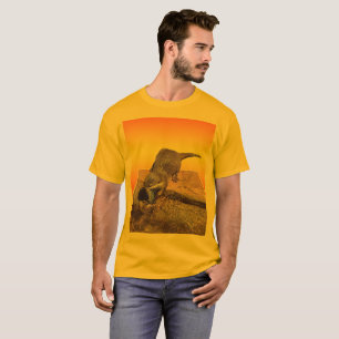 Camiseta **"Otter Popout: Uma Escada Repetitiva na Vida do
