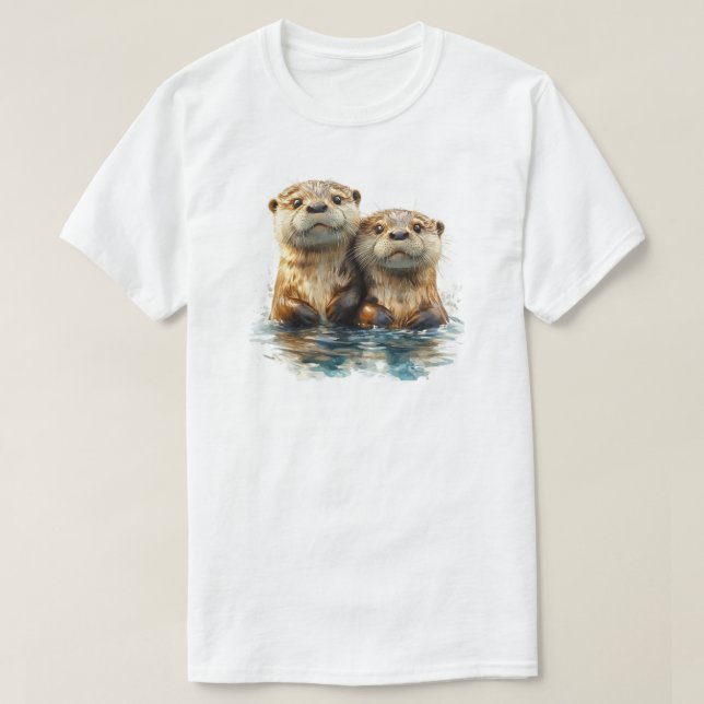 Camiseta Otter T-Shirt (Frente do Design)