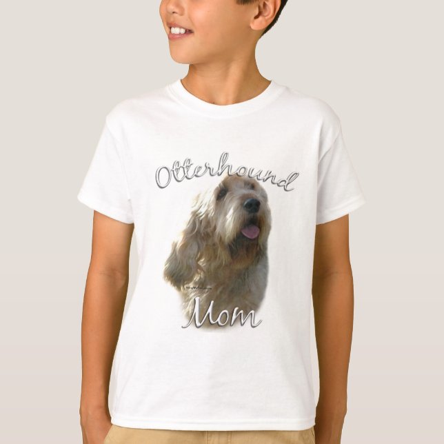 Camiseta Otterhound Mãe 2 (Frente)