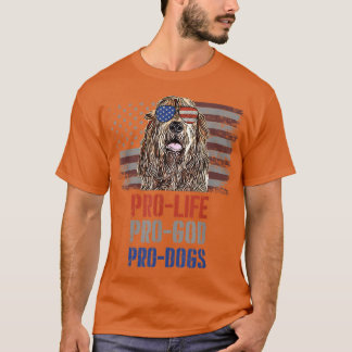 Camiseta Otterhound Pro Life Pro God Pro Cães