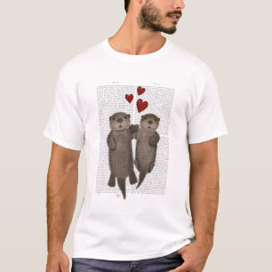 Camiseta Otters Segurando Mãos