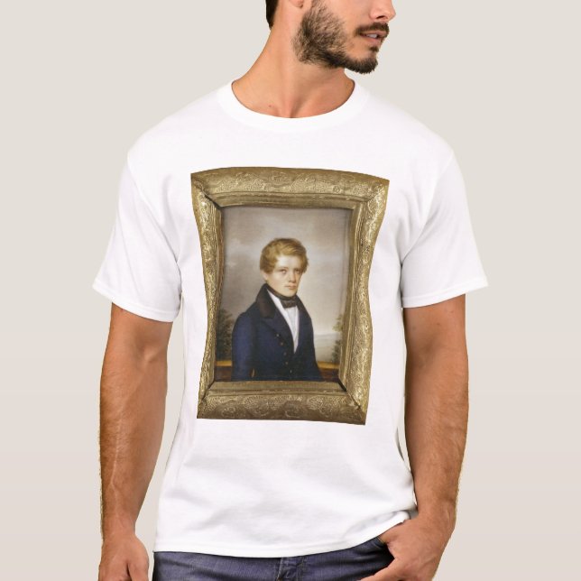 Camiseta Otto von Bismarck como um estudante, 1833 (Frente)