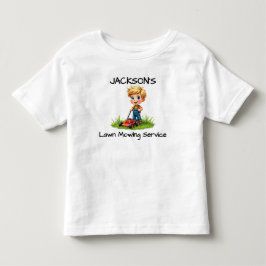 Camiseta ou Bodysuit Infantil de Cortador de Grama