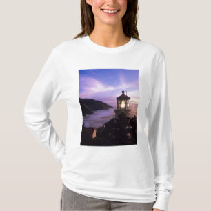 Camiseta OU, Costa do Oregon, Farol de Heceta Head, em