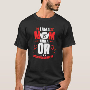 Camiseta Ou enfermeira médica Rn da mãe, enfermeira da sala