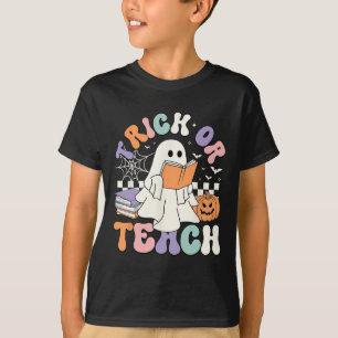 Camiseta Ou Ensinar Um Fantasma Cute Ghost Leia O Livro Hal