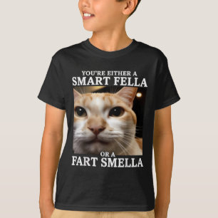 Camiseta Ou você é um cara esperto ou um pouco engraçado