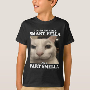 Camiseta Ou você é um cara esperto ou um pouco engraçado