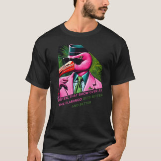 Camiseta Ouça aquele show no Flamingo fica melhor