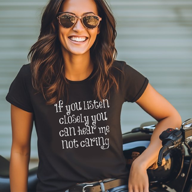 Camiseta Ouça Atentamente (Criador carregado)