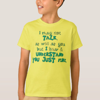 Camiseta Ouça & compreenda