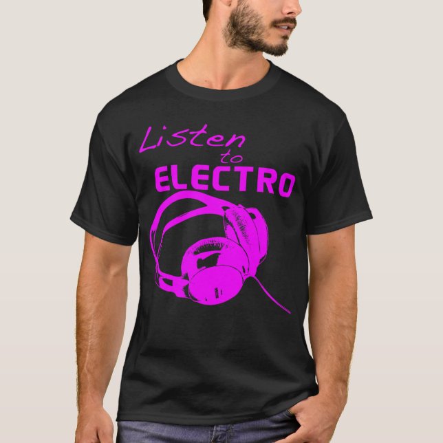 Camiseta Ouça Eletro (Frente)