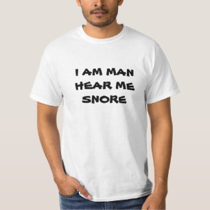 Camiseta Ouça-me ressonar