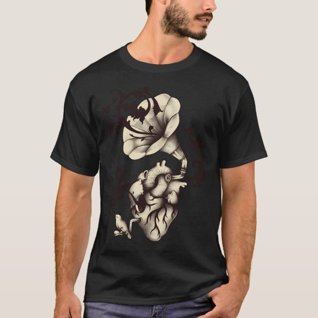 Camiseta Ouça seu coração (Frente)