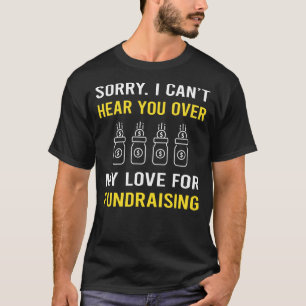 Camiseta Ouça Você Levantamento de Fundos Arrecadador de Fu