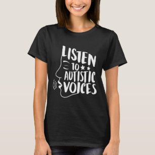 Camiseta Ouça Vozes Autistas Autismo Mãe Autismo Awaren